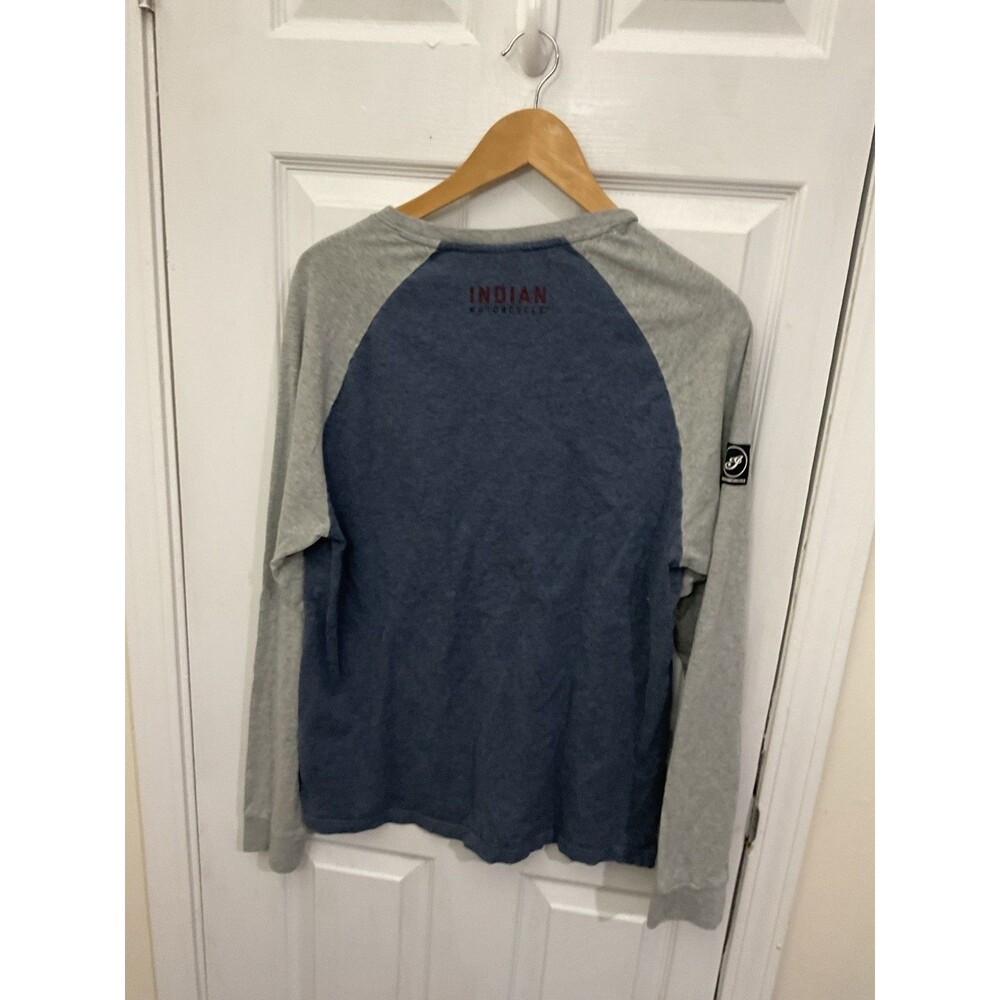 Indian Motorcycle Long Sleeve Raglan Shirt - Picture 2 of 6